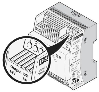 Diagramma schematico di output