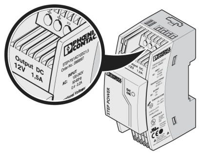 Diagramma schematico di output