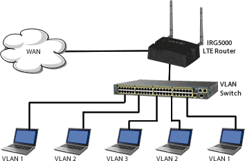 vlan support diagram