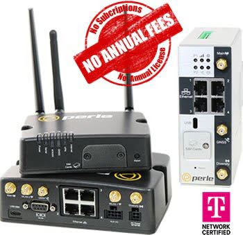 I router Perle IRG LTE sono certificati per la rete T-Mobile