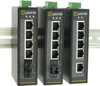 Switch Fast Ethernet industriale da 5 porte