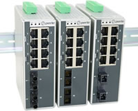 switch Ethernet gestiti industriali IDS-710CT con fibra
