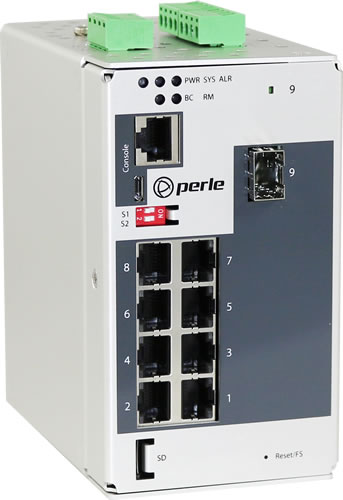 Switch Ethernet Industriale Managed da 9 porte