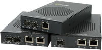 S-1110 PoE Media and Rate Converters